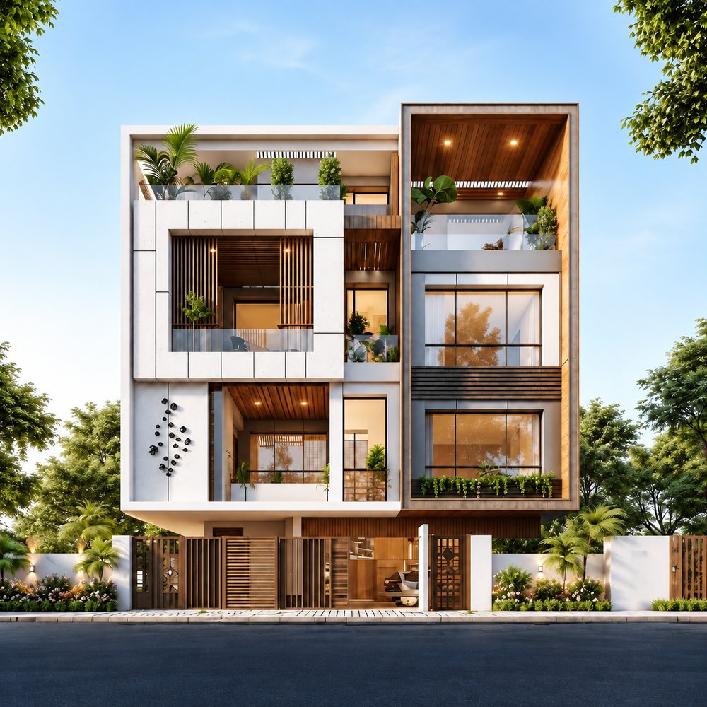 Elevation design — Golden Key