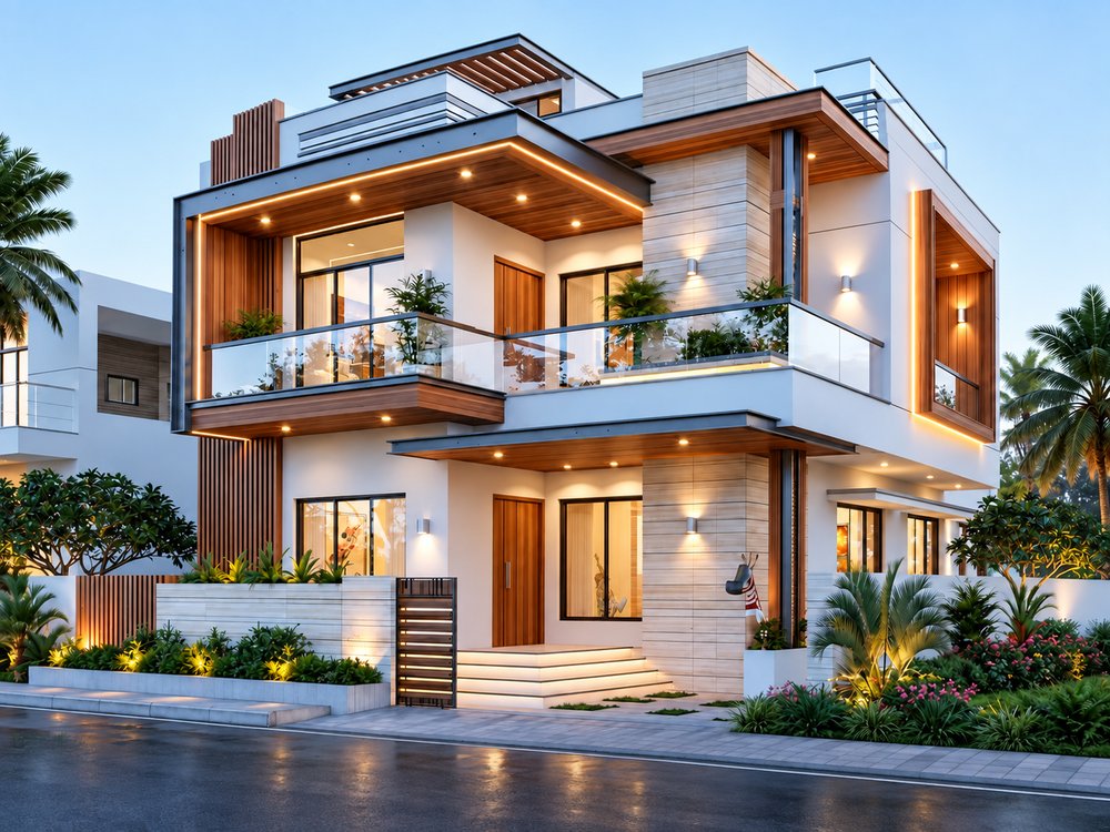 Elevation design — Golden Key